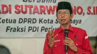 PDIP Belum Tunjuk Pengganti Ketua DPRD Surabaya, Posisi Masih Kosong Pasca Wafatnya Adi Sutarwijono