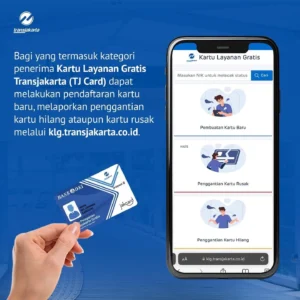 Pendaftaran Kartu Layanan Gratis (KLG) Transjakarta Dibuka Besok di Bundaran HI