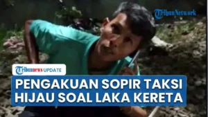 Pengakuan Sopir Taksi Hijau Diduga Penyebab Kecelakaan KRL vs KA Argo Bromo Anggrek di Bekasi