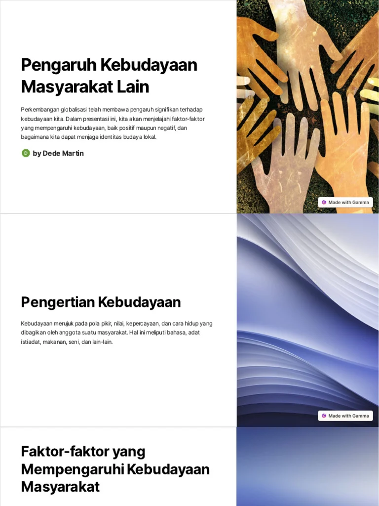 Pengaruh Budaya Lain dan Adaptasi Kontemporer