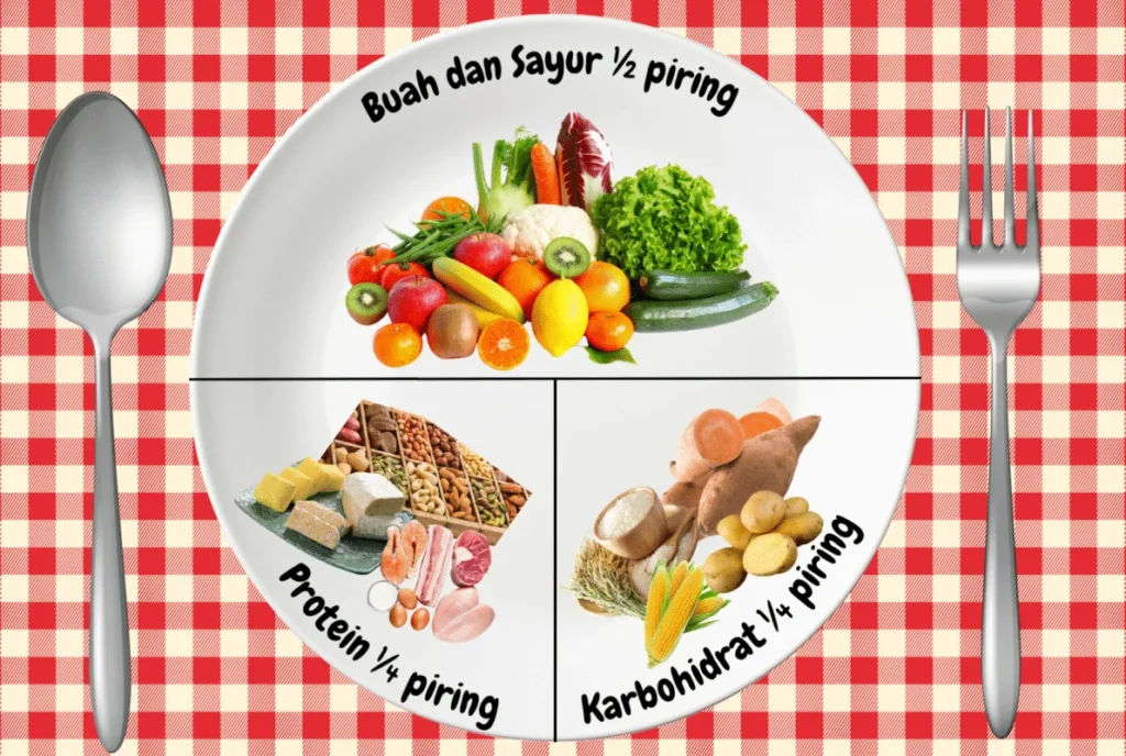 Pengaturan porsi dan frekuensi makan dalam cara mengatasi rasa lapar saat diet sehat