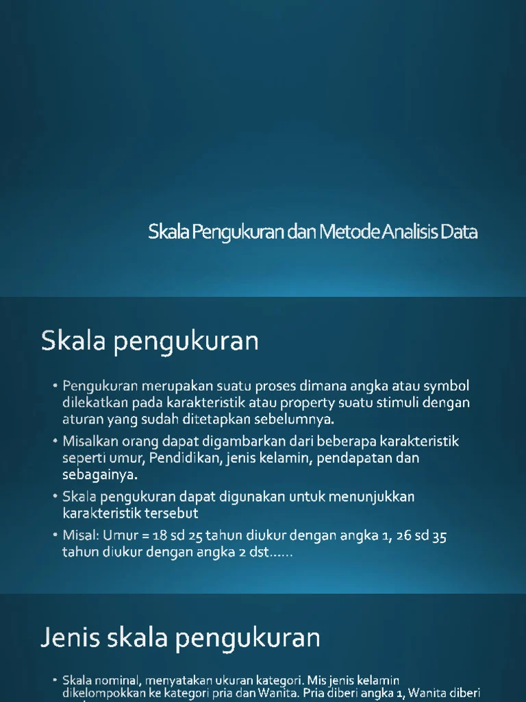 Pengukuran dan analisis performa