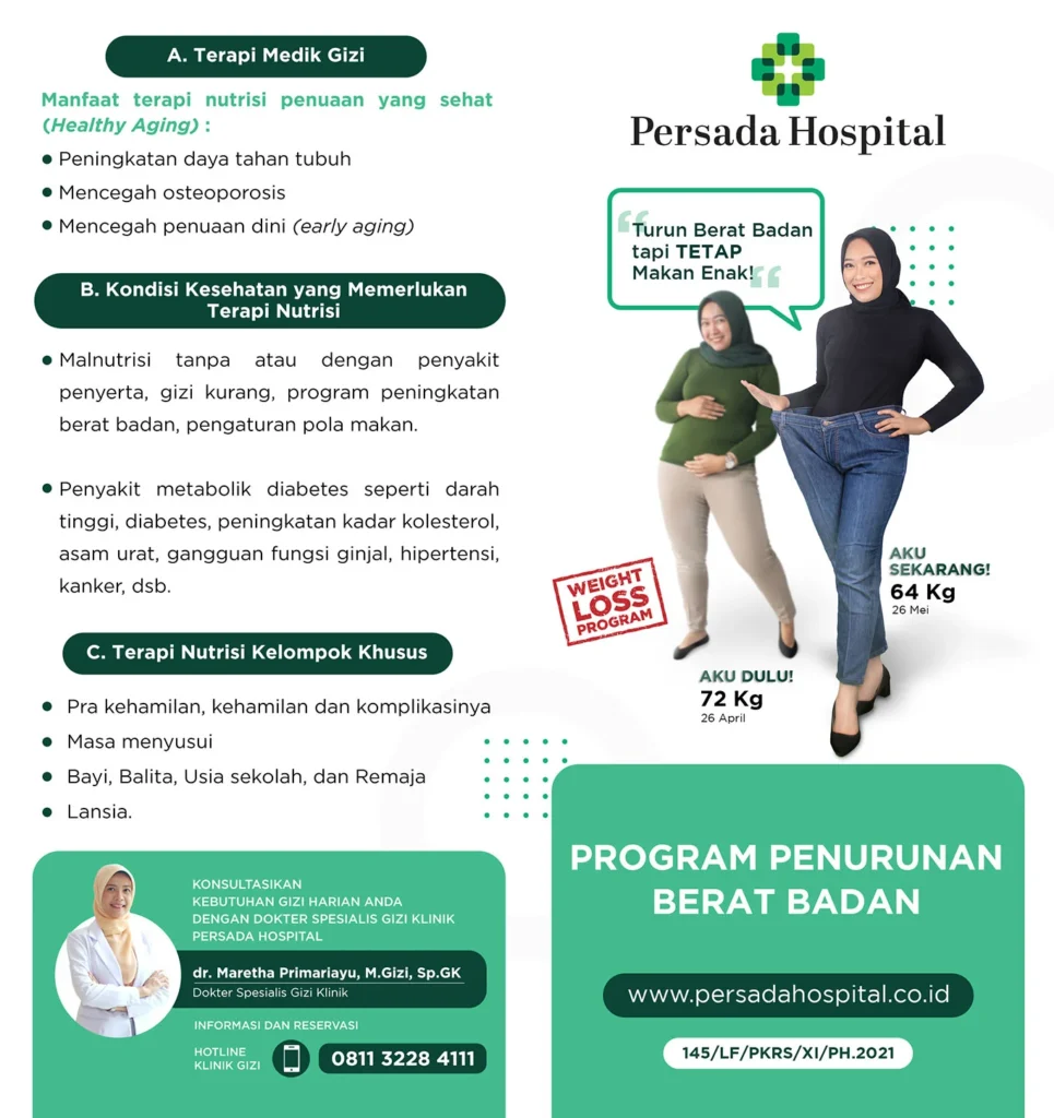 Pentingnya Konsistensi dan Pengawasan dalam Program Penurunan Berat Badan