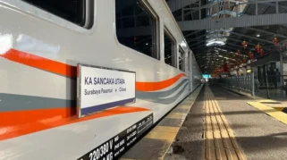 Penumpang KA Sancaka Cedera Setelah Melompat di Stasiun Klaten