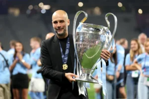 Pep Guardiola Redam Euforia Treble, Manchester City Masih Jauh Raih Tiga Trofi