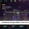 perbandingan senjata AK dan M4A1 di Free Fire