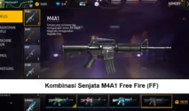 perbandingan senjata AK dan M4A1 di Free Fire