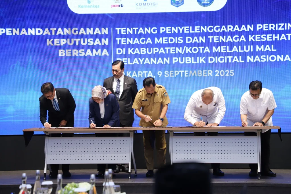 Perizinan digital di tingkat daerah