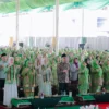 Perkuat Gerakan Organisasi, PC Muslimat NU Lampung Tengah Bangun Gedung Sekretariat Baru