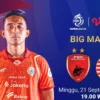 Persija vs PSIM Berakhir Imbang 1-1, Macan Kemayoran Tertahan di Posisi Tiga Klasemen Super League 2025/2026