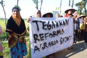 Petani Pundenrejo Datangi Plt Bupati Pati, Tuntut Pelaksanaan Reforma Agraria di Lahan Garapan