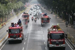 Petugas Pemadam Kebakaran di Jakarta Pusat Diserang, Luka dan Kendaraan Dicuri