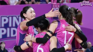 Pink Spiders Raih Kemenangan ke-14 di V-League, Kim Yeon-kyung Capai 5.000 Poin dan Han Sun-soo Dapat MVP