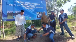 PLN Bangun Jaringan Air Bersih untuk 50 KK Warga di Kebondalem, Banyuwangi