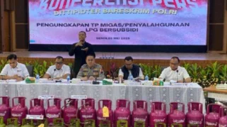 Polresta Banyuwangi Bongkar Sindikat Pengoplos Elpiji Subsidi, Rugikan Negara Ratusan Juta