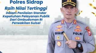 Polresta Sidoarjo Raih Nilai A dari Ombudsman, Indikator Pelayanan Sangat Baik