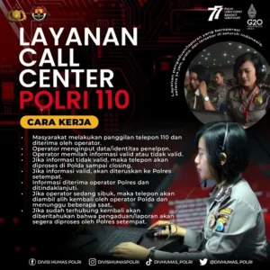 Polri Sosialisasi Layanan Call Center 110 Hingga Pelosok di Situbondo