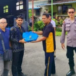 Polsek Genteng Distribusikan Paket Sembako untuk Warga Tidak Mampu di Banyuwangi