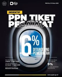 PPN DTP Tiket Pesawat Kelas Ekonomi: Pemerintah Tangani Kenaikan Harga Avtur