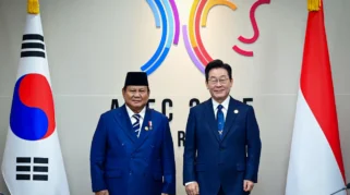 Presiden Lee Jae Myung Sambut Prabowo Subianto di Blue House, Tekankan Kemitraan Strategis