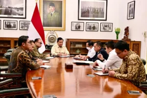 Presiden Prabowo Gelar Rapat Besar di Istana, Seluruh Menteri dan Pejabat Eselon I Hadir