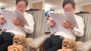 Presiden Prabowo Hadirkan Pakaian Khusus untuk Anjing Presiden Korea Selatan dalam Kunjungan Resmi