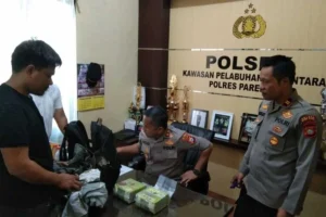 Pria Misterius Tinggalkan Tas di Pelabuhan Parepare, Isinya 300 Gram Sabu