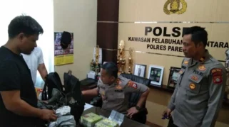 Pria Misterius Tinggalkan Tas di Pelabuhan Parepare, Isinya 300 Gram Sabu