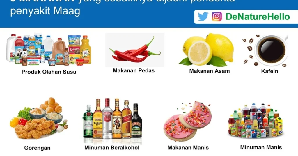 Produk dan Bahan yang Harus Dihindari