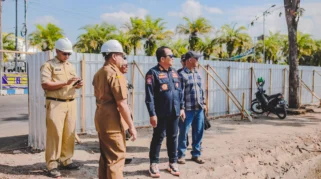 Progres Pembangunan Food Street Jember Dipantau Bupati Fawait, Target Selesai Akhir Tahun 2026