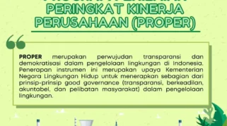PROPER Dorong Perusahaan Tingkatkan Kinerja Lingkungan, Buka Peluang Bisnis