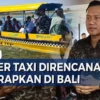 Proyek MRT Mandek, Menhub Rencanakan Water Taxi di Bali sebagai Alternatif