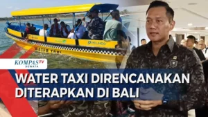 Proyek MRT Mandek, Menhub Rencanakan Water Taxi di Bali sebagai Alternatif