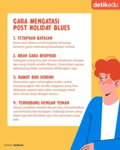 Psikolog Ungkap Strategi Efektif Mengatasi Post Holiday Syndrome Setelah Libur Panjang