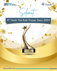 PT Timah Raih Anugerah Lingkungan PROPER EMAS 2025