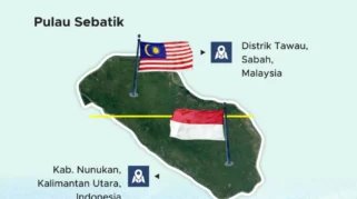 Pulau Sebatik: 127,3 Hektare Wilayah Malaysia Diumumkan Milik Indonesia, Malaysia Membantah