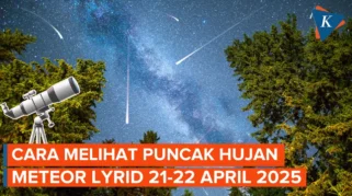 Puncak Hujan Meteor Lyrid 2026 Dapat Disaksikan di Indonesia pada Dini Hari 22‑23 April