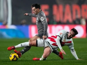 Rayo Vallecano vs Real Sociedad Berakhir Imbang 3-3, Sundulan Alemão Jadi Penyelamat