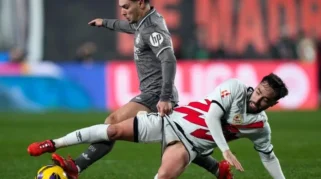 Rayo Vallecano vs Real Sociedad Berakhir Imbang 3-3, Sundulan Alemão Jadi Penyelamat
