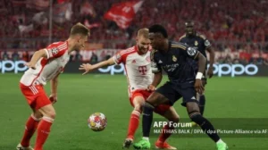 Real Madrid Tertahan Bayern München 2-1 di Leg Pertama Perempat Final Liga Champions