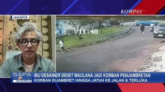 Rekaman CCTV Semarang Ungkap Penjambretan Brutal, Korban Alami Luka Parah