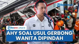 Respons AHY soal Usulan Pemindahan Gerbong Wanita KRL: Tekankan Kesetaraan dan Keamanan Penumpang