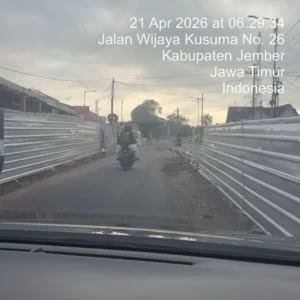 Respons Keluhan, PT KAI Tegaskan Jalan Depan Stasiun Jember Merupakan Aset Perusahaan