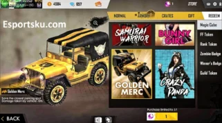 review skin kendaraan paling eksklusif di Free Fire