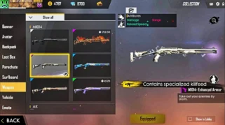 review skin melee paling mematikan di Free Fire: Kriteria Penilaian