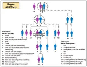Rincian Besaran Bagian Ahli Waris Berdasarkan Kondisi Keluarga