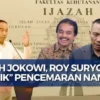 Roy Suryo Tolak RJ, Minta Kasus Pencemaran Nama Baik Dihentikan dan Klaim Sumbang Data untuk Buku Gibran End Game