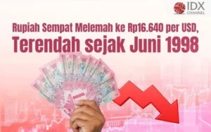 Rupiah Capai Rekor Terendah Sepanjang Sejarah, Pernyataan Airlangga Menyoroti Penurunan Global
