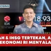 Rupiah Tembus Rp17.300, IHSG Tertekan; Investor Asing Mulai Keluar