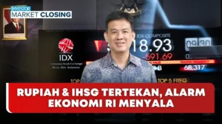Rupiah Tembus Rp17.300, IHSG Tertekan; Investor Asing Mulai Keluar